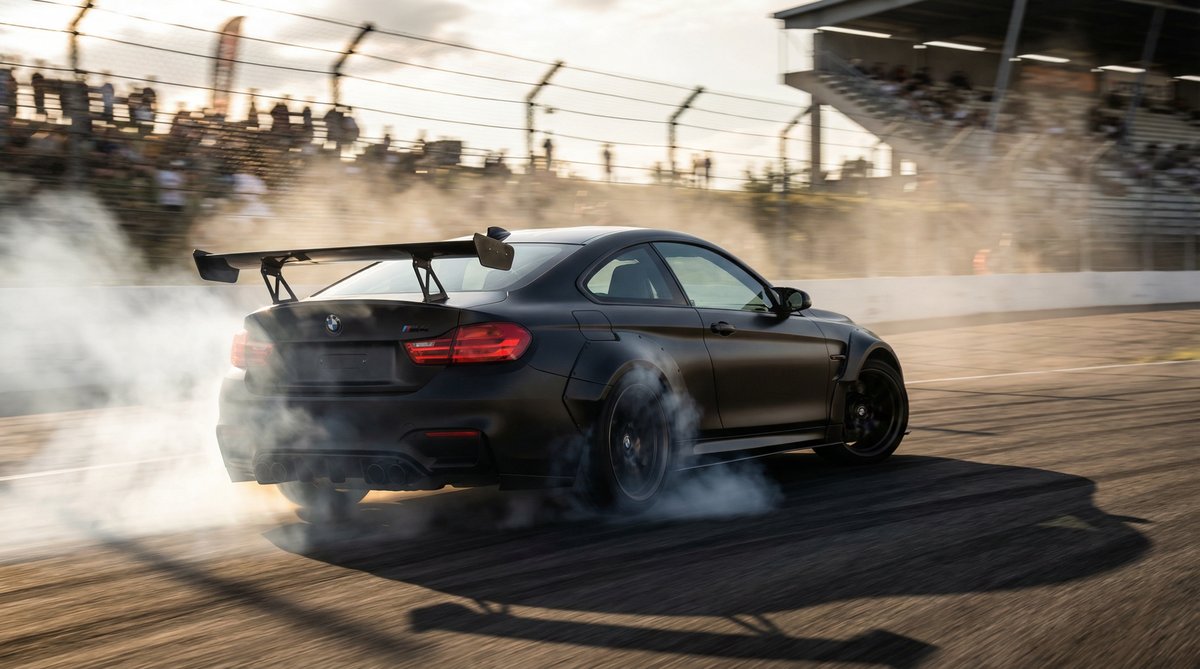 海角社区视频：BMW M4漂移
