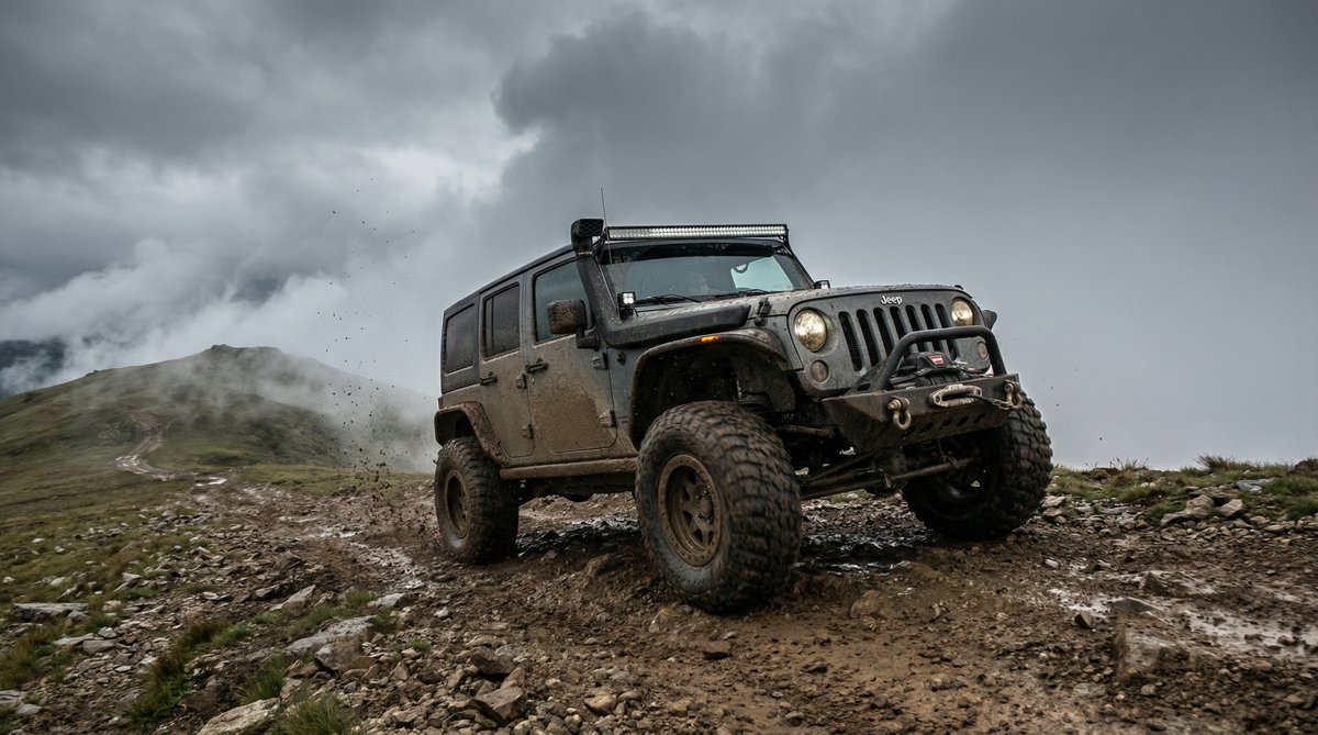 海角社区视频：Jeep牧马人越野